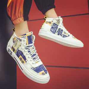 Graffiti High School Canvas Shoes